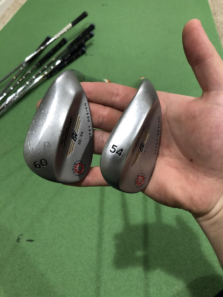 Titleist Vokey Design BV Wedge 54° 08 - Spin Milled Red Saw - Regular Steel 35