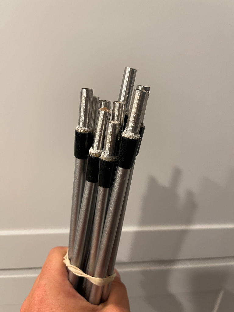 Set De 5 Tiges De Fer KBS C-Taper 130 X-Stiff - 130g - .355T