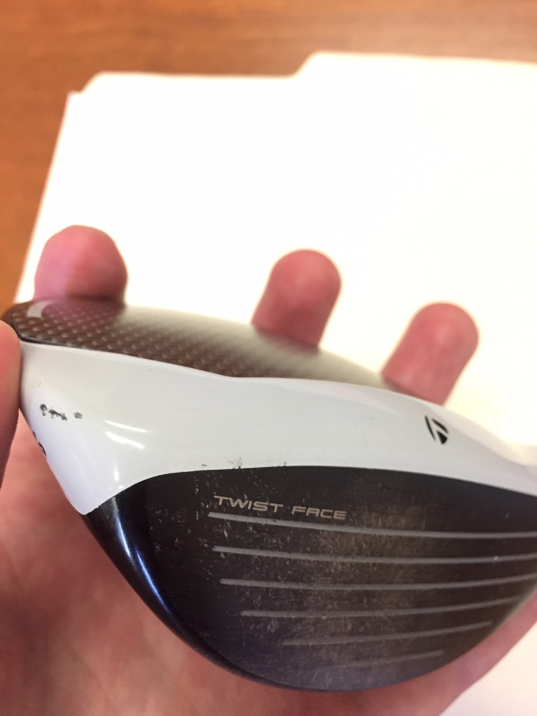 Couvre-tête Taylormade British Open 2025 en bois de parcours | bol