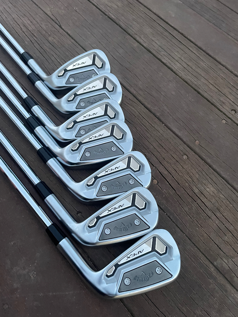 MP20s, IBlades, Srixon ZX7 w/ Ventus Black, ZX 3 wood Ventus Blue