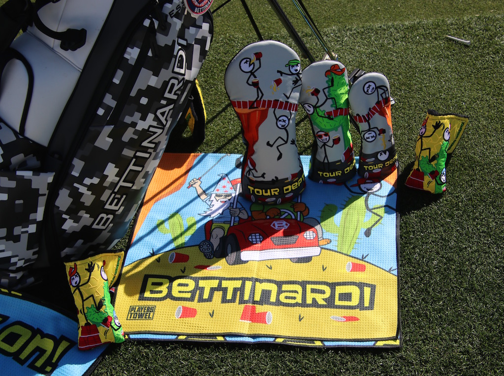 Bettinardi "Party On!" headcovers – 2023 Waste Management Phoenix Open