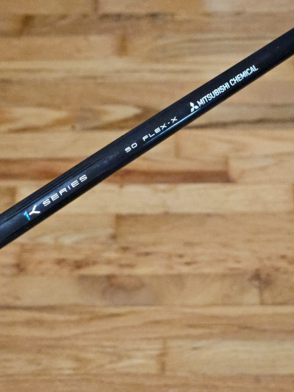 Adaptateur Driver Callaway – Mitsubishi TENSEI 50 Régulier, 44.25 Pouces, Graphite