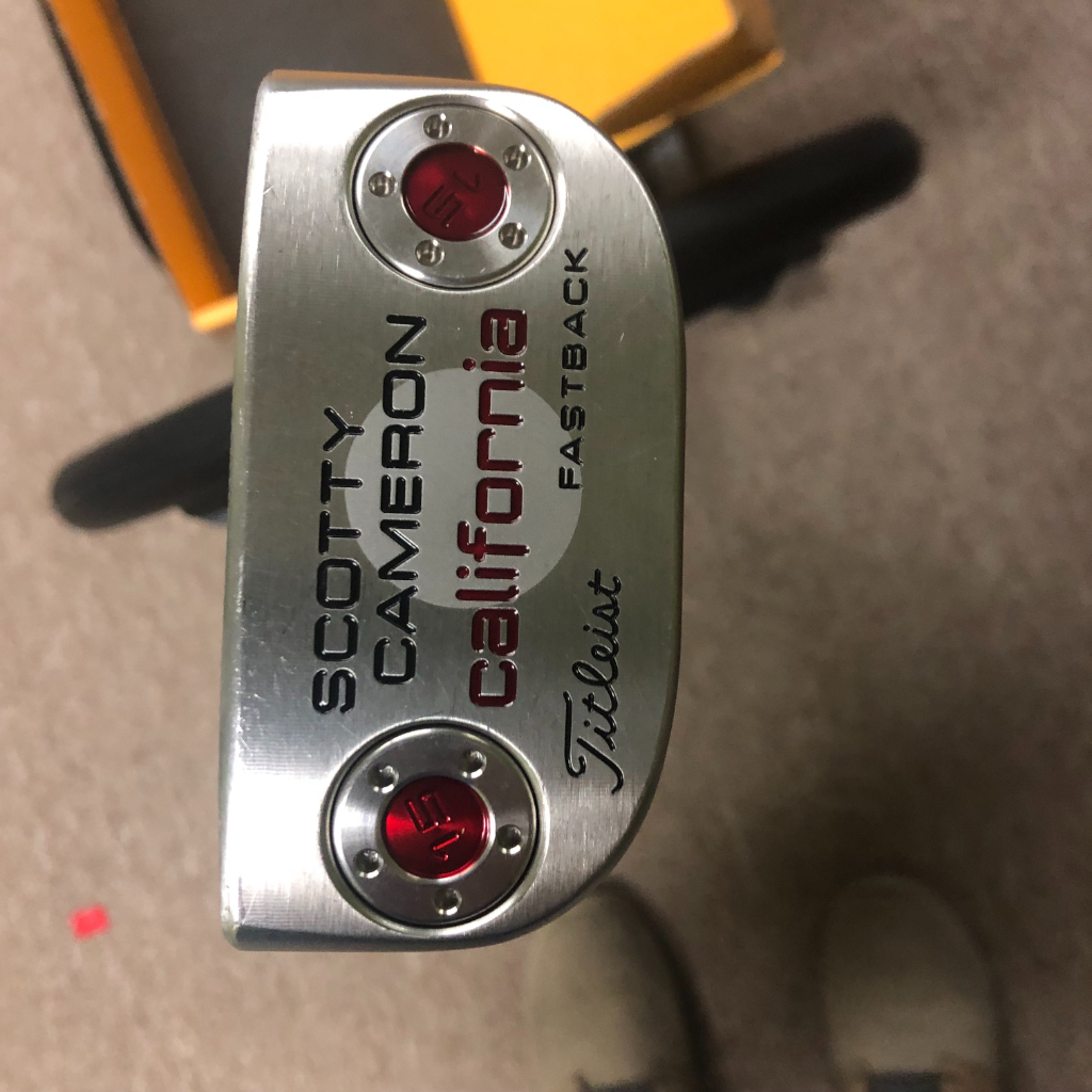 Putter Scotty Cameron California Fastback 34 Pouces Avec Tête – Occasion état Excellent