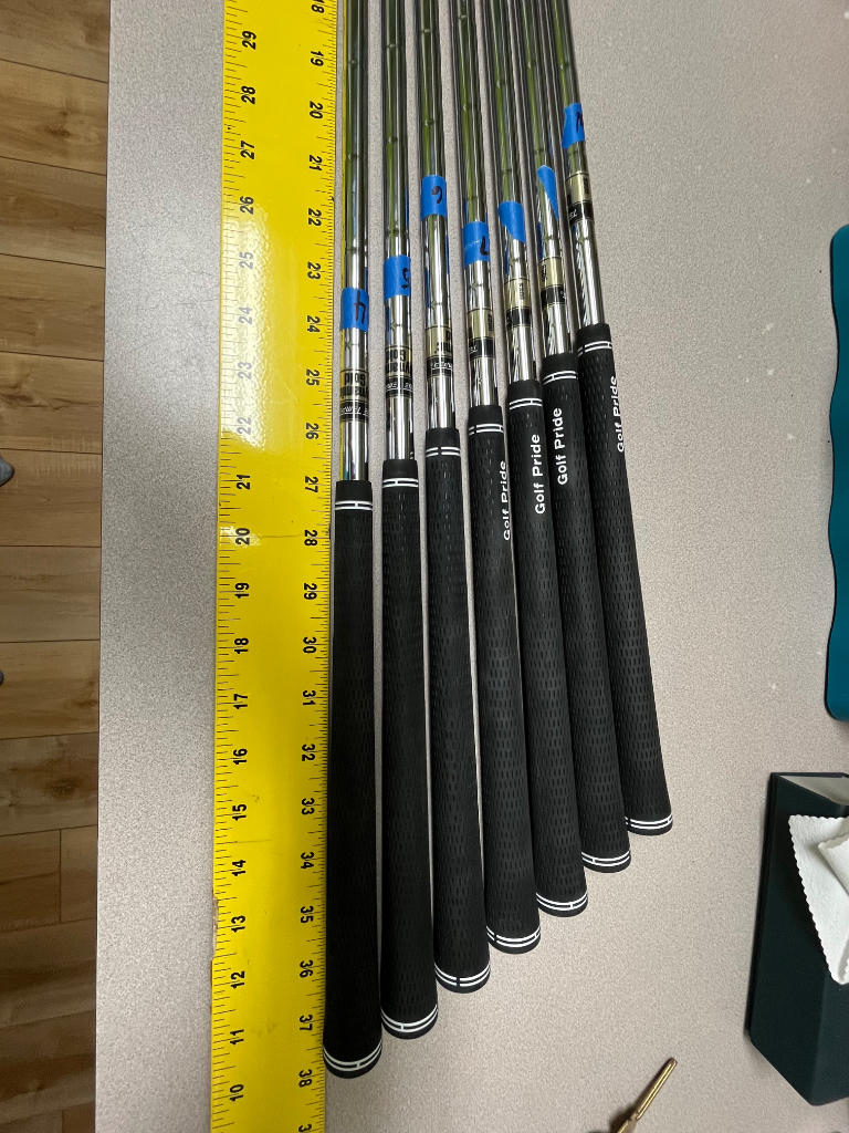 ARBRES EN FER rigide True Temper Gold Series GS85 - choisissez l'arbre