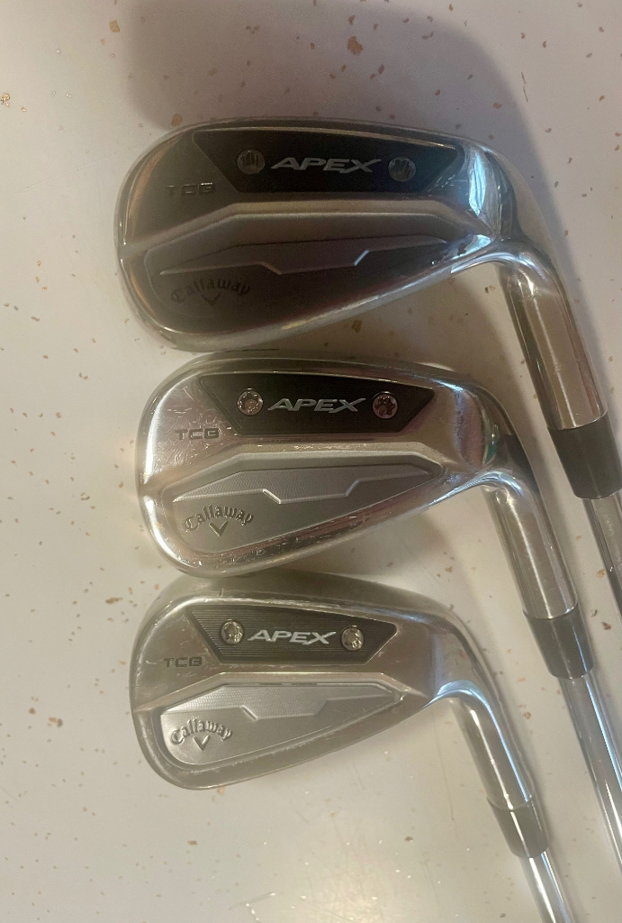 Fers Callaway TCB RAW Limited 4-PW - Dynamic Gold X-Seven - Occasion 7.5/10
