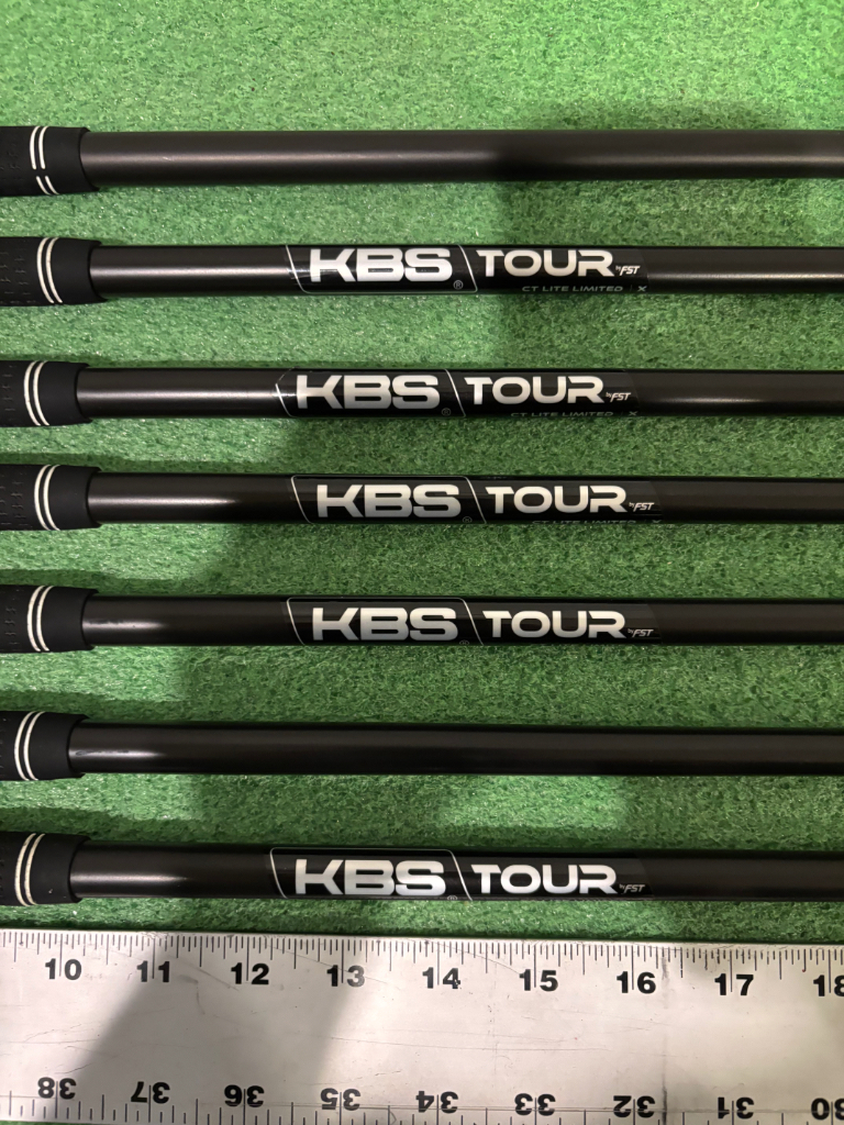 Fers De Golf KBS Tour X-Flex - Lot De 5 Arbres En Acier Embout 0 355 Quot 1170634